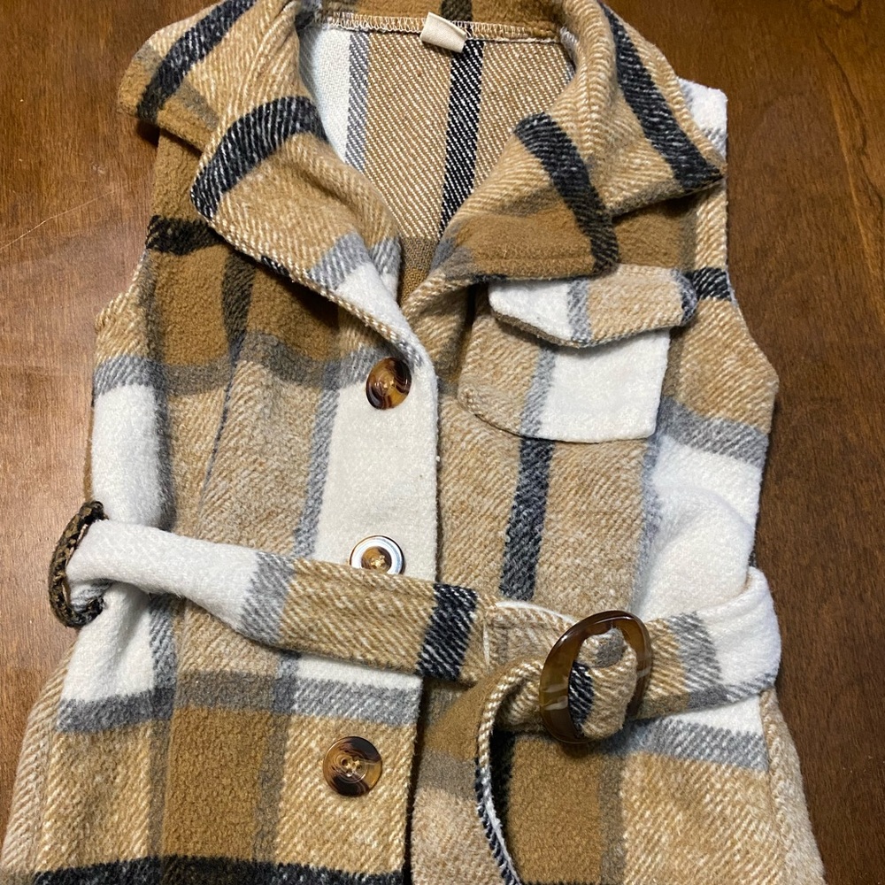 Toddler girls sweater vest dress